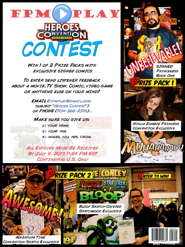 FPMPlay HeroesCon2013 Contest